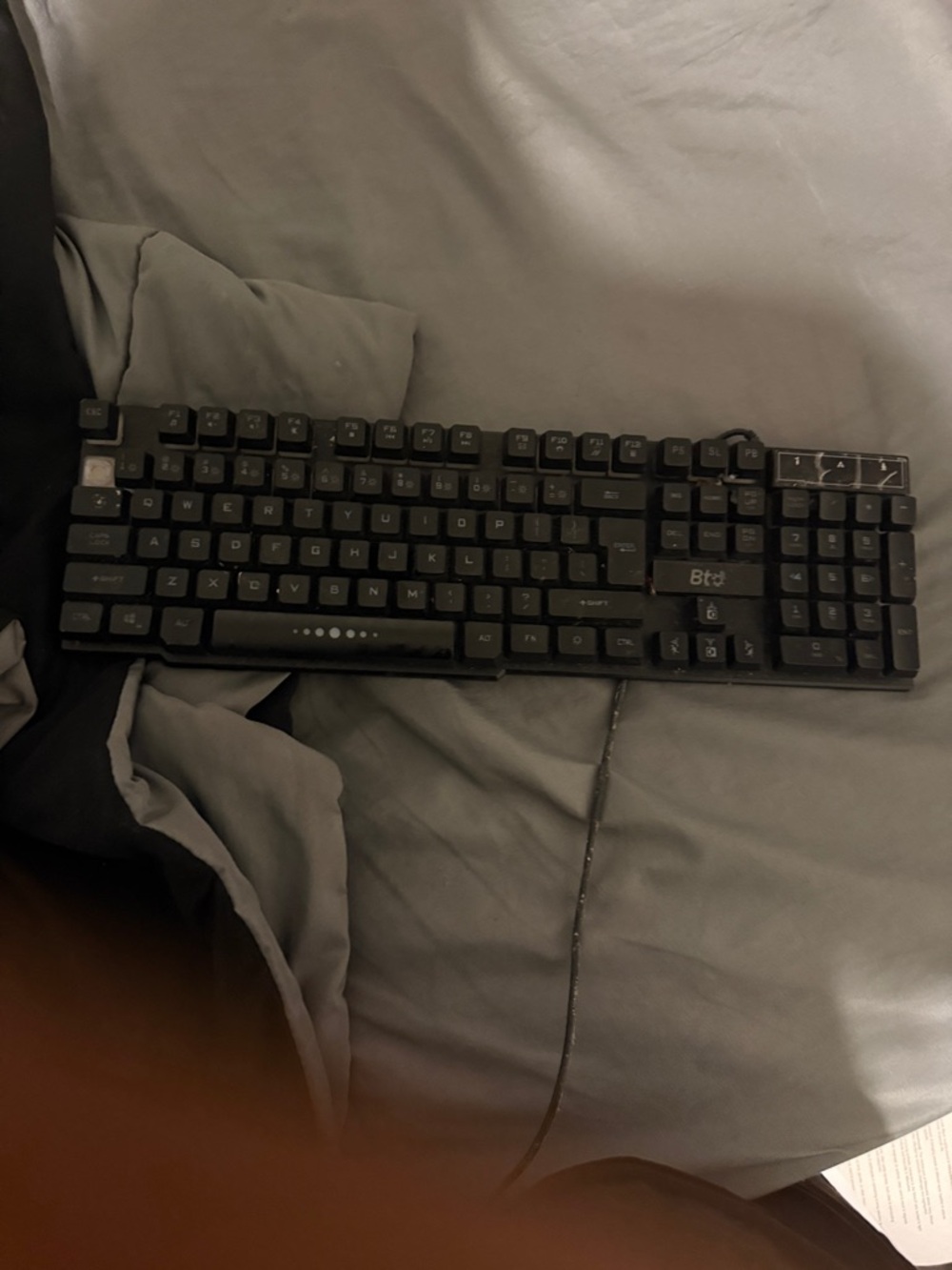 Black Mechanical Wired Keyboard